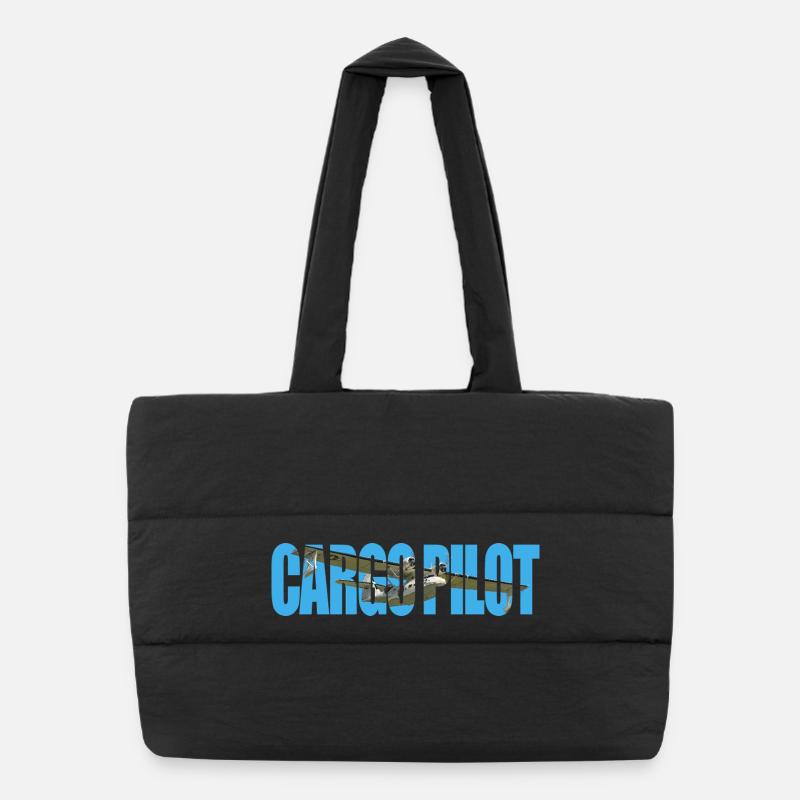 Pilote cargo PBY Catalina Sac shopping matelassé