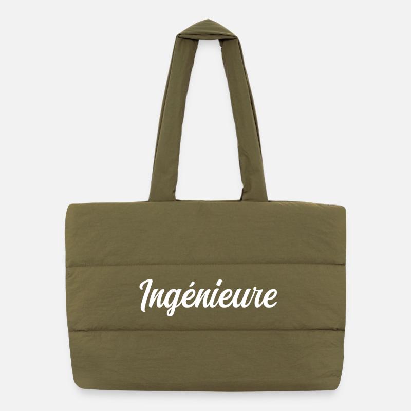 Ingénieure Sac shopping matelassé