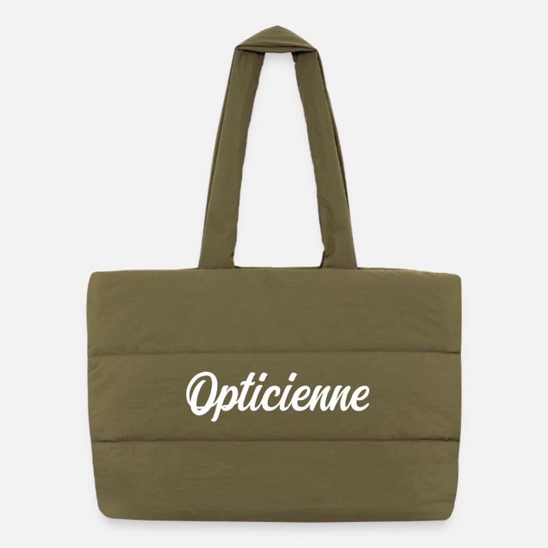 Opticienne  Sac shopping matelassé