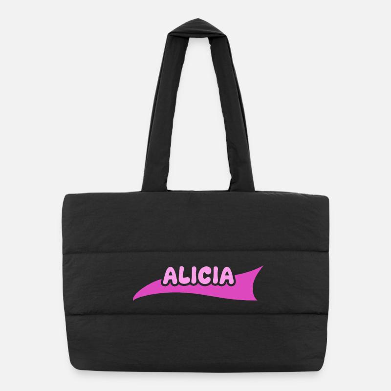 Cadeau pour Alicia Sac shopping matelassé