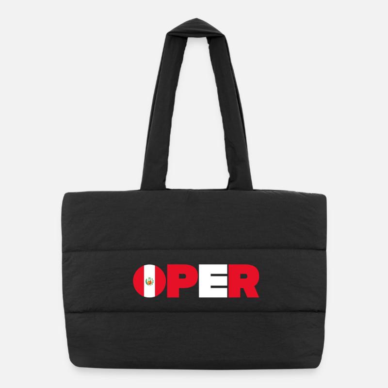 Peru Puffer-Einkaufstasche