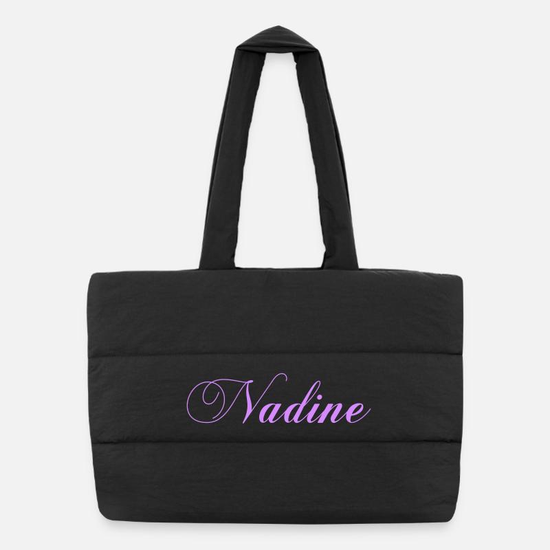 Sac shopping matelassé