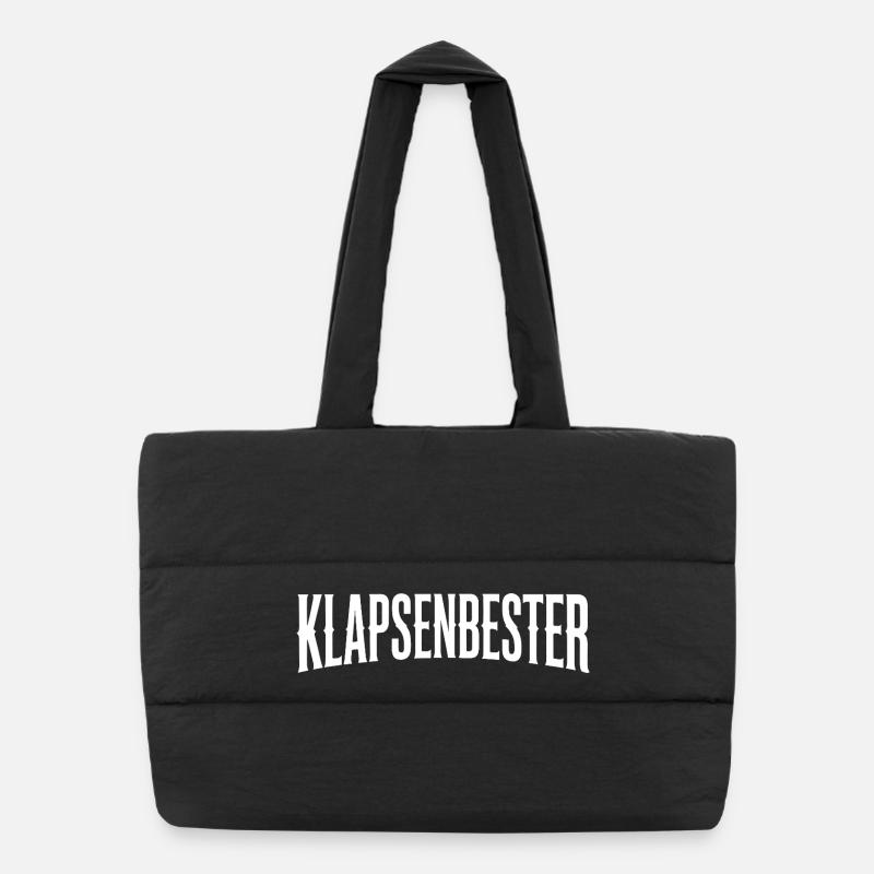 Meilleure phrase folle du bureau Sac shopping matelassé