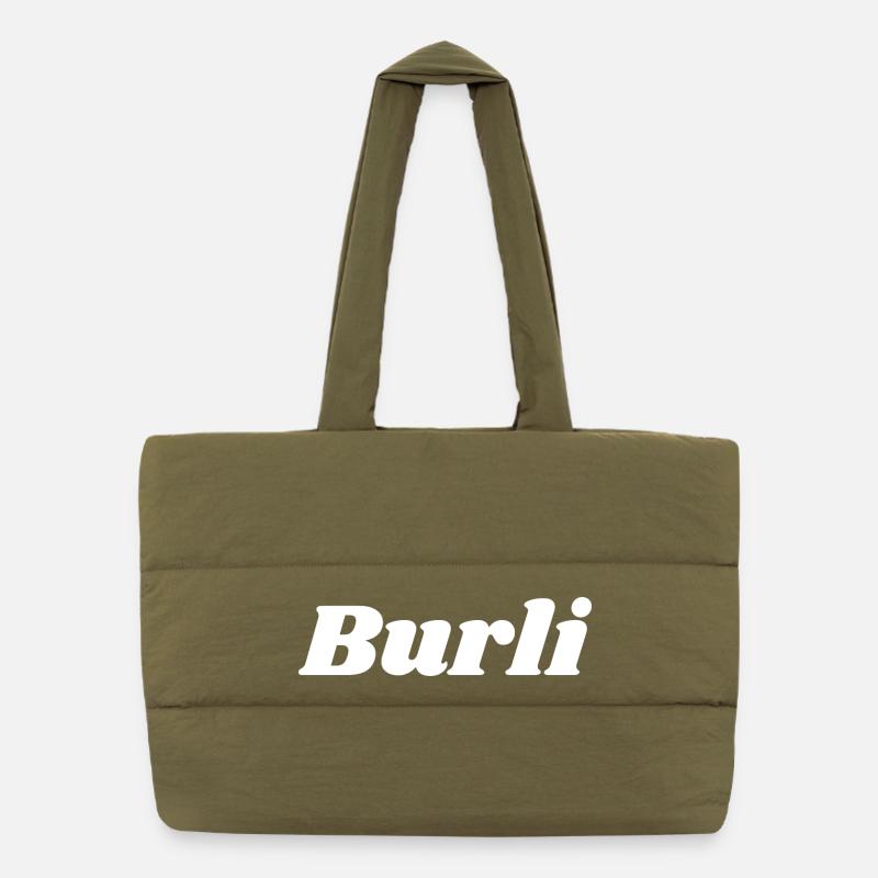 Burli - kleiner Bub Puffer-Einkaufstasche