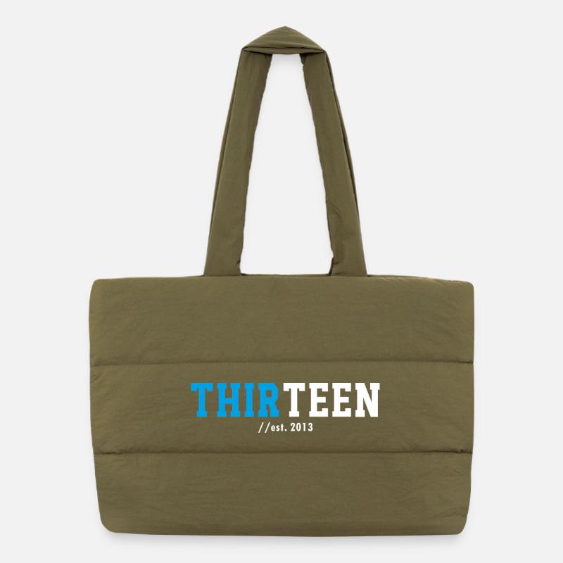13. Geburtstag 2026 Thirteen Teenager Geschenkidee Puffer-Einkaufstasche
