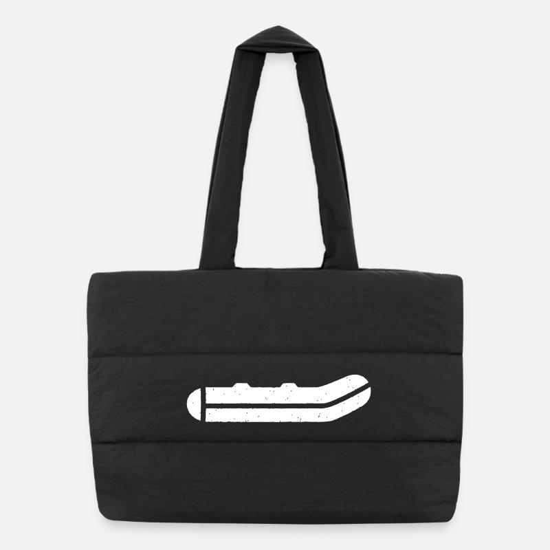 Bateau gonflable Pêcheur Bateau de carpe Sac shopping matelassé