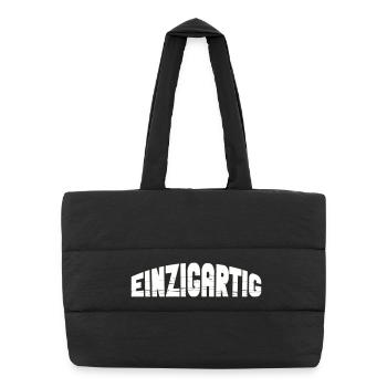 Unique - Puffer Shopping Bag - black - Front