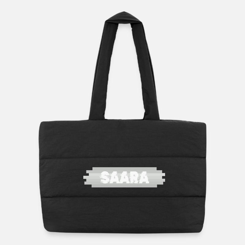 Name Saara Puffer Shopping Bag