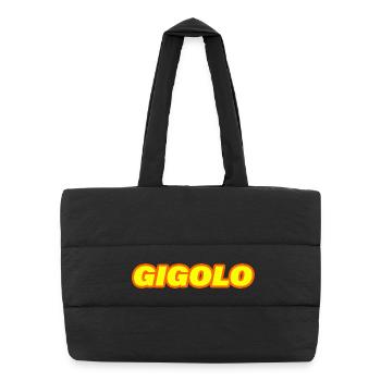 Gigolo - Puffer Shopping Bag - black - Front