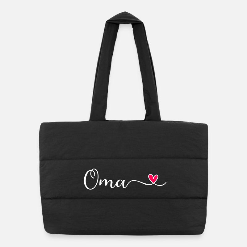 Grand-mère Sac shopping matelassé