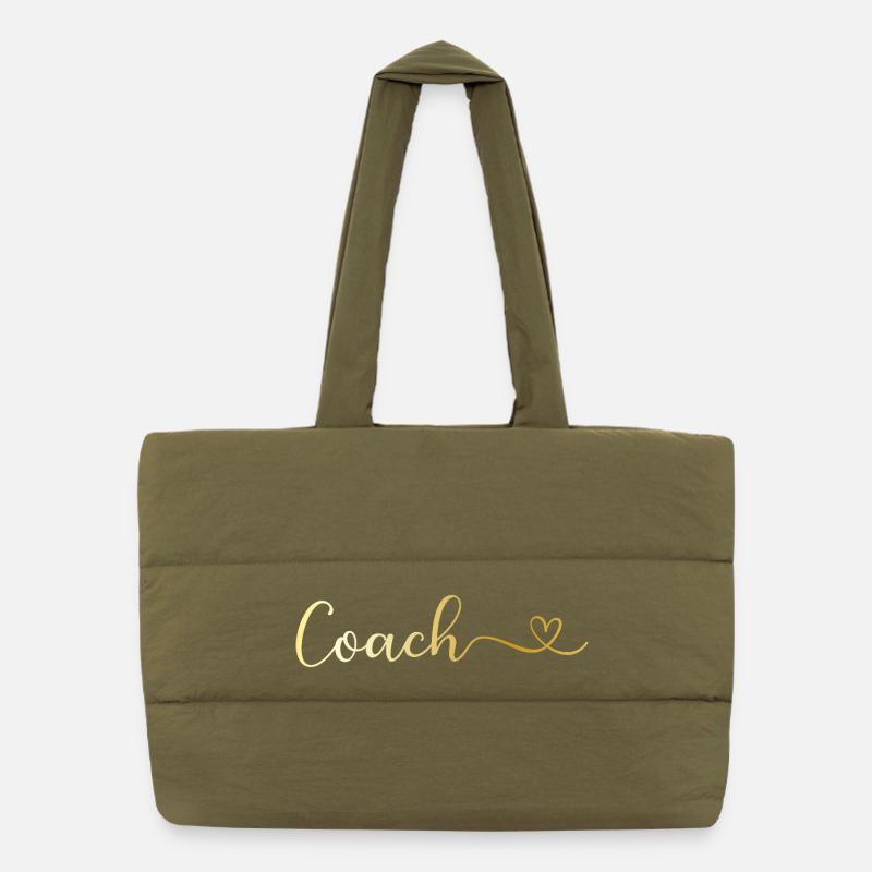 Coach Puffer-Einkaufstasche