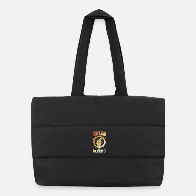 Sac shopping matelassé