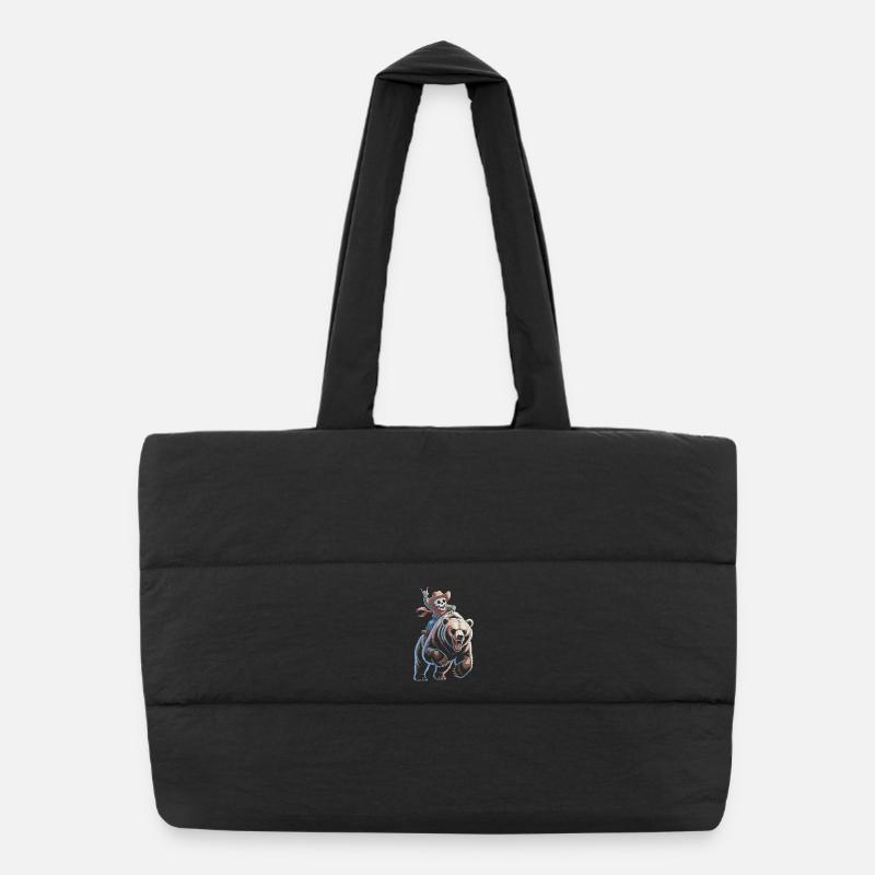 Sac shopping matelassé
