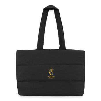 Pharaoh Archaeology in Ancient Egypt - Puffer Shopping Bag - black - Front