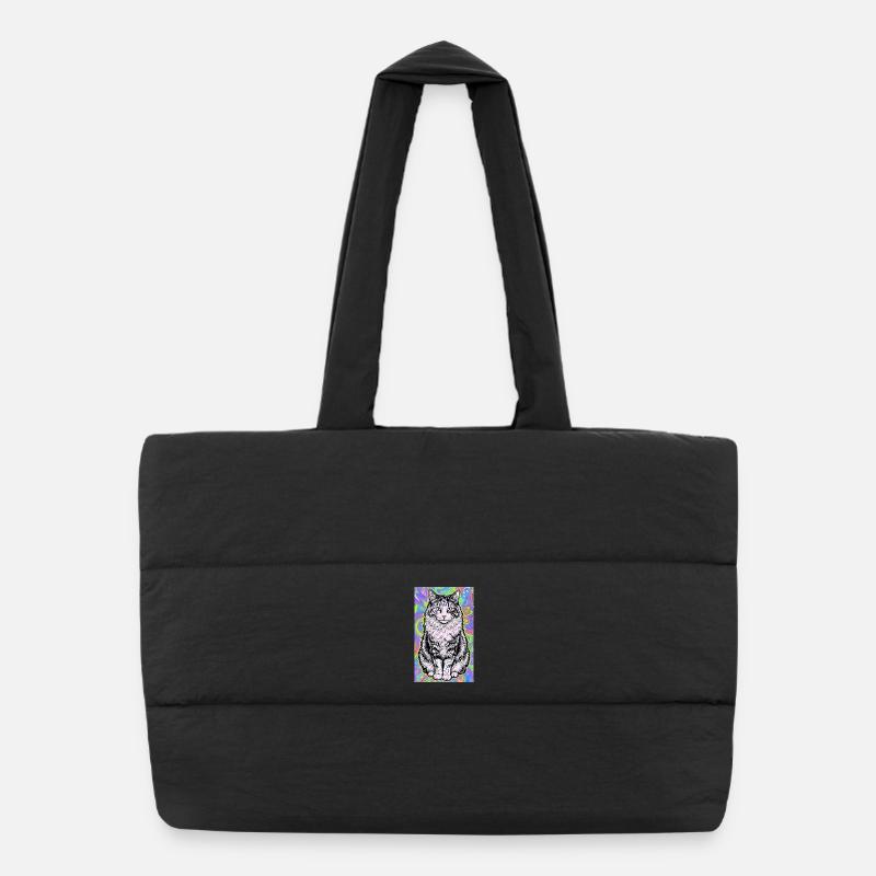 Sac shopping matelassé