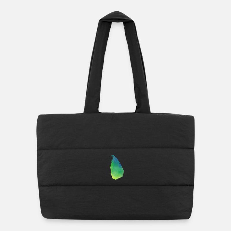 sri lanka Puffer Shopping Bag