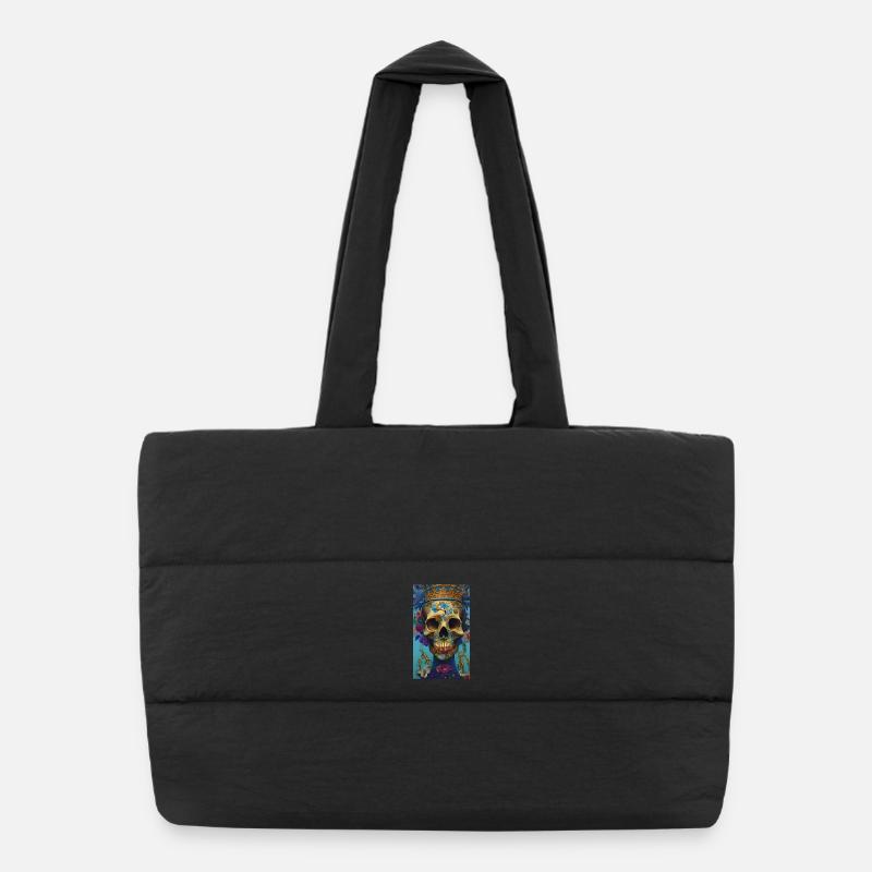 Beau crâne fantastique Sac shopping matelassé