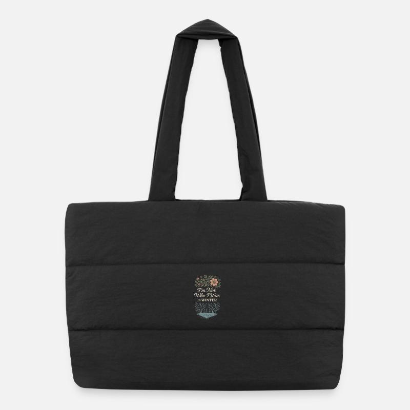 Croissance consciente, Renouvellement printanier, Sac shopping matelassé