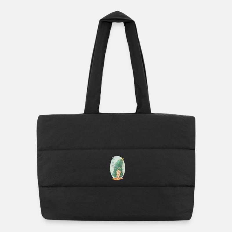 Sac shopping matelassé