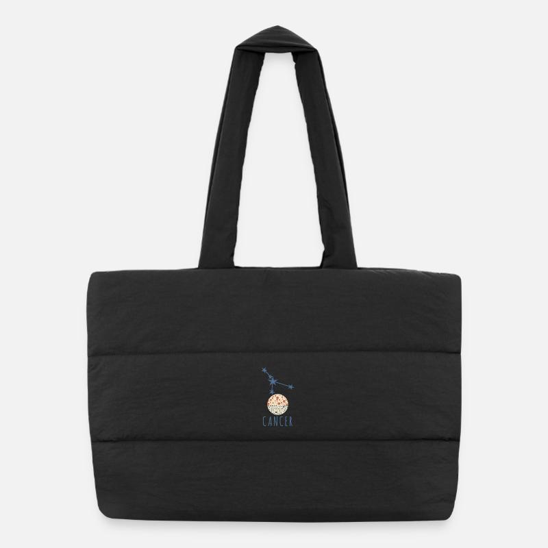 La constellation du Cancer Sac shopping matelassé