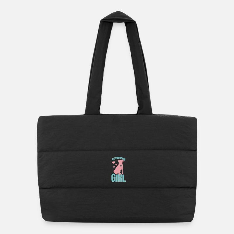 Vétérinaire Sac shopping matelassé
