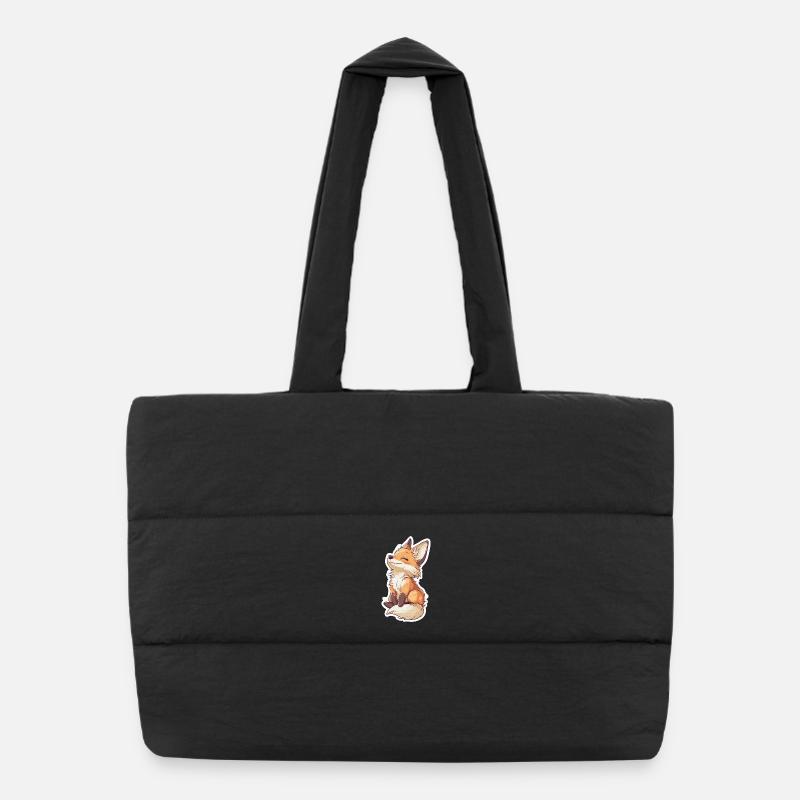 Fuchs Puffer-Einkaufstasche