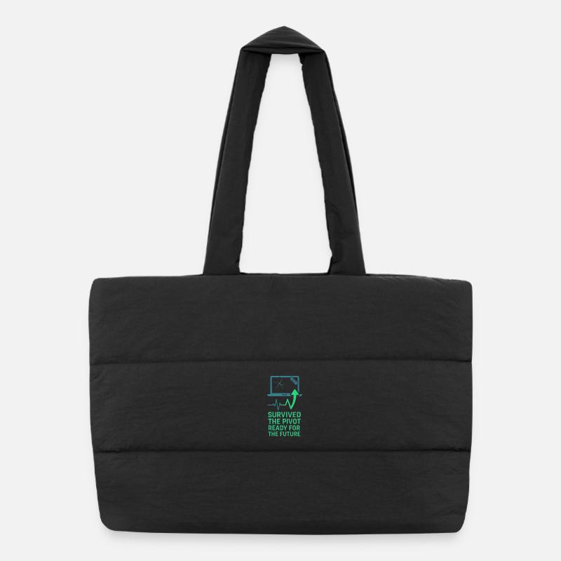 Fondateur de startup Survivant à l’épuisement professionnel : se rétablit Sac shopping matelassé
