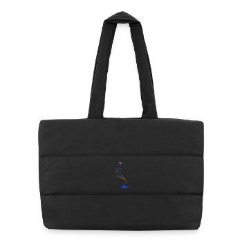 Pride Lifts You Up - Puffer-Einkaufstasche - Schwarz - Vorne