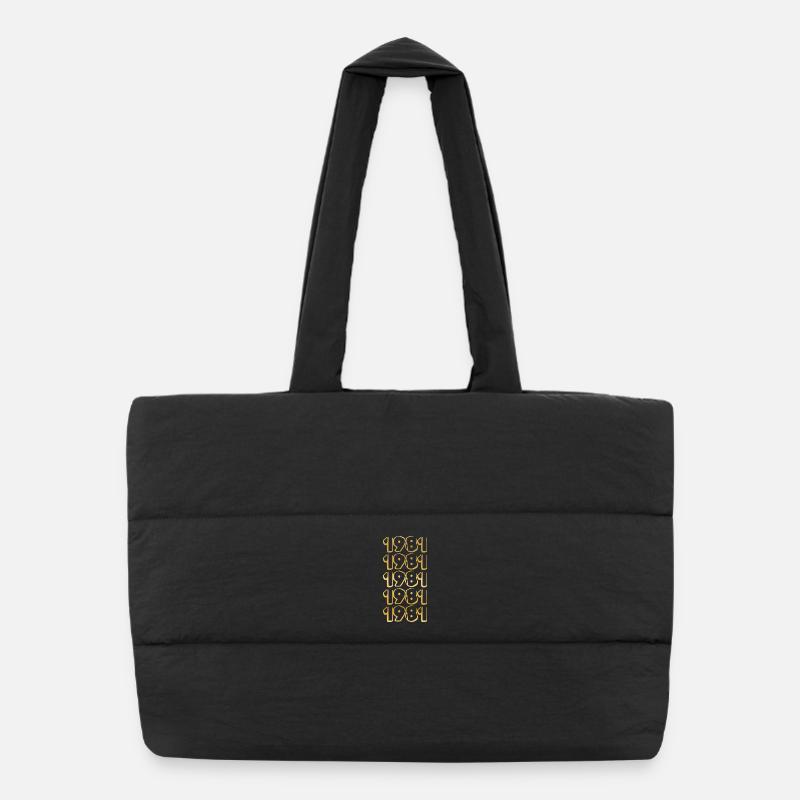 Né en 1981 Sac shopping matelassé