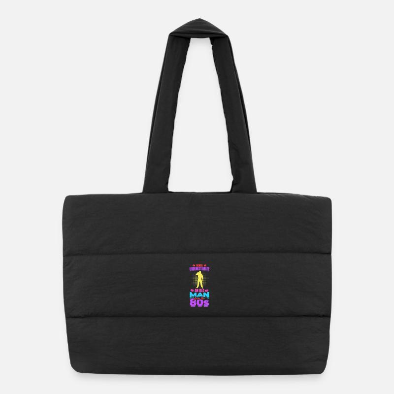 Grand-père des années 80 Sac shopping matelassé