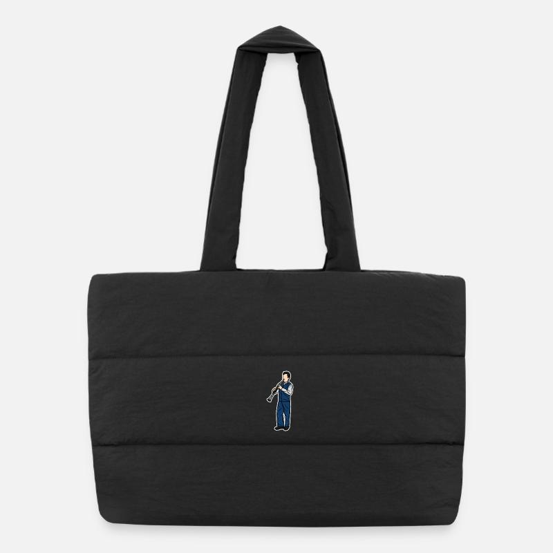 Petit clarinettiste Sac shopping matelassé