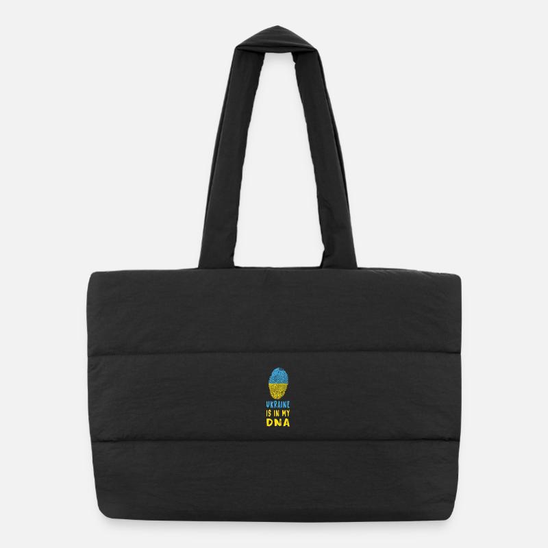 Ukraine is in my DNA / Gift Idea Puffer Shopping Bag