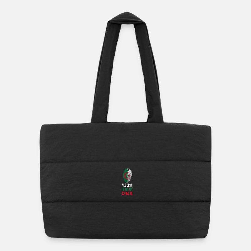 Algerien ist in meiner DNA Design / Geschenkidee Puffer-Einkaufstasche