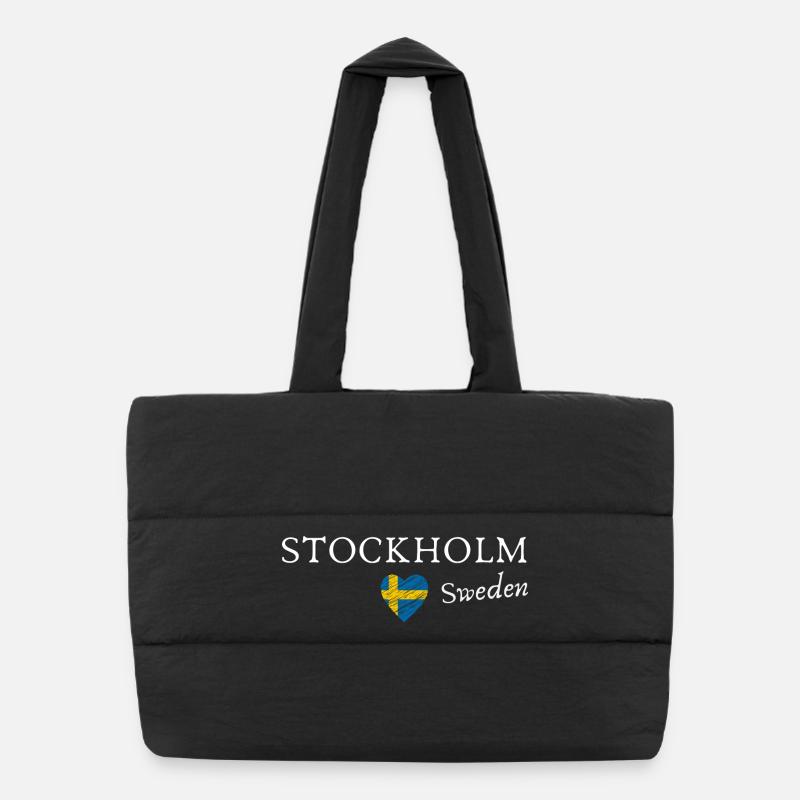 J’adore Stockholm Suède Sac shopping matelassé