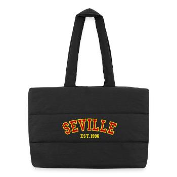 Sevilla gegründet 1996 - Puffer-Einkaufstasche - Schwarz - Vorne
