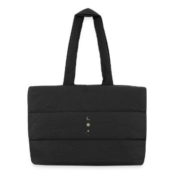 "Cosmic alignment" - Puffer Shopping Bag - black - Front