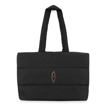 Arc et flèches - Sac shopping matelassé - noir - Devant