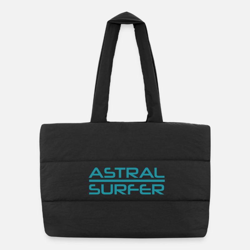 Conception d’Astral Surfer Sac shopping matelassé