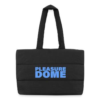 DOME DE PLAISIR - Sac shopping matelassé - noir - Devant
