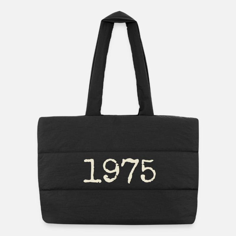 1975 Birthday Gift - Awesome since 1975 Puffer Shopping Bag
