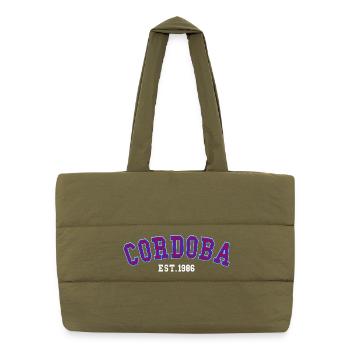 Cordoue Fondée en 1986 - Sac shopping matelassé - safari green - Devant
