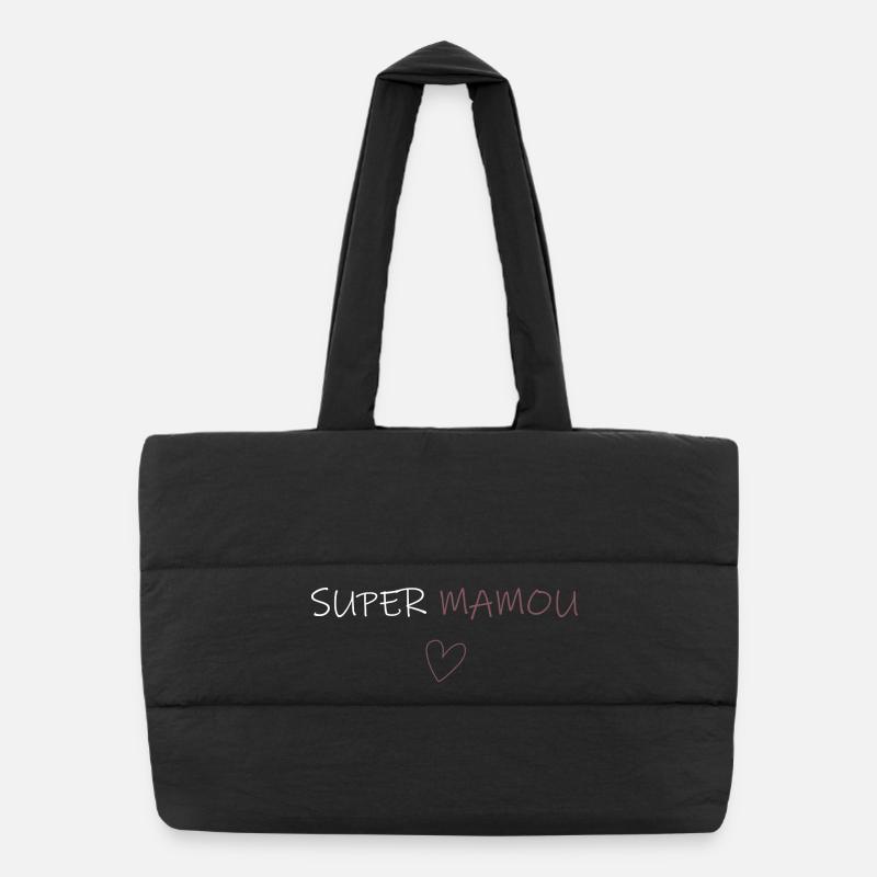 Sac shopping matelassé