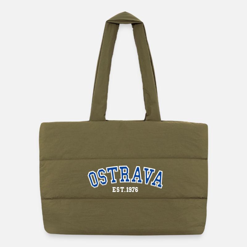 Ostrava fondée en 1976 Sac shopping matelassé