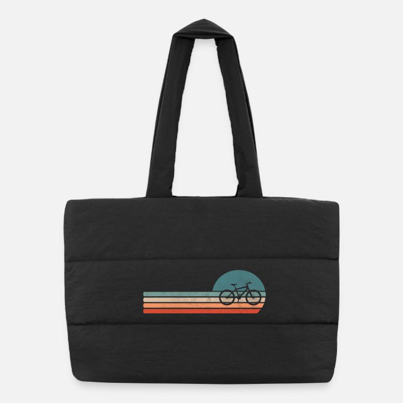 Vélo Rétro Triathlon Cyclisme Cool Sac shopping matelassé