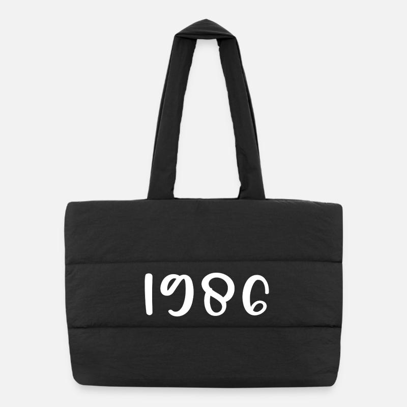 1986 Anniversaire 1986 Sac shopping matelassé