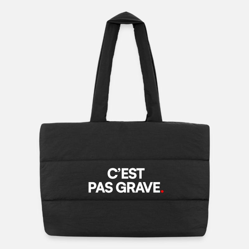 Sac shopping matelassé