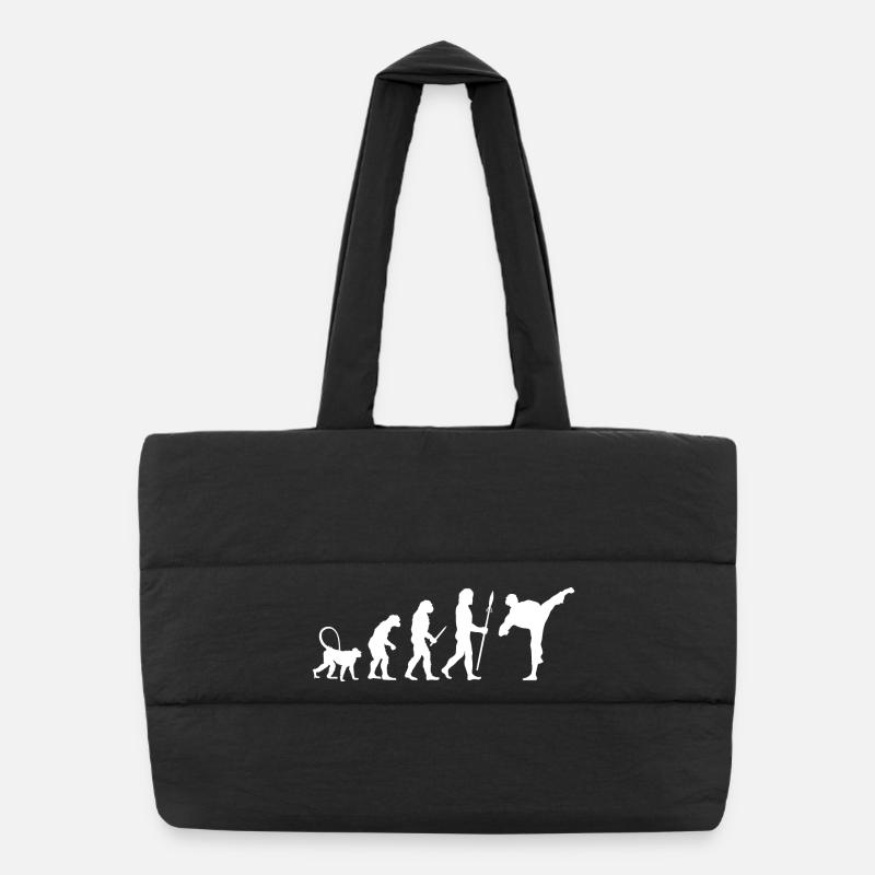 Évolution du karaté Sac shopping matelassé