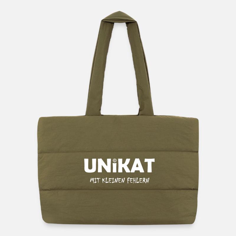 Unikat mit kleinen Fehlern Puffer-Einkaufstasche
