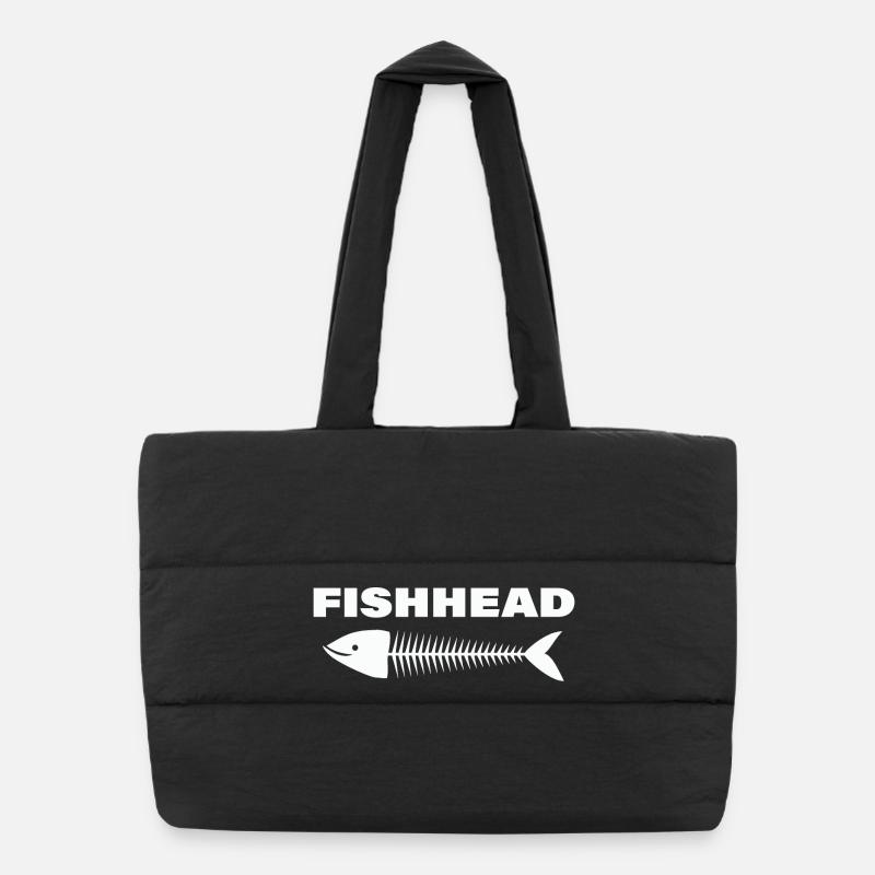 FISHHEAD Puffer-Einkaufstasche