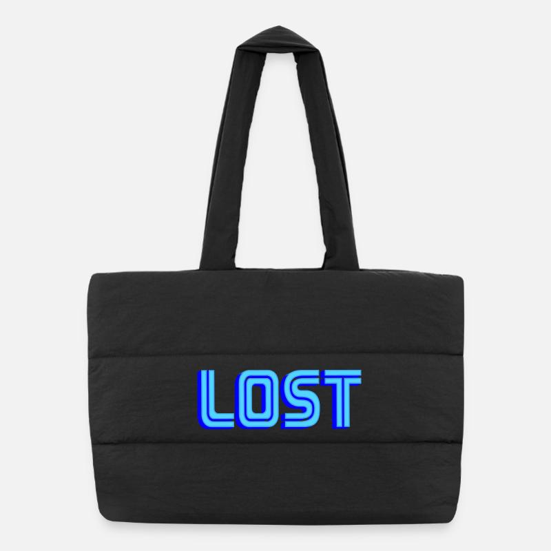 LOST | Farben änderbar Puffer-Einkaufstasche